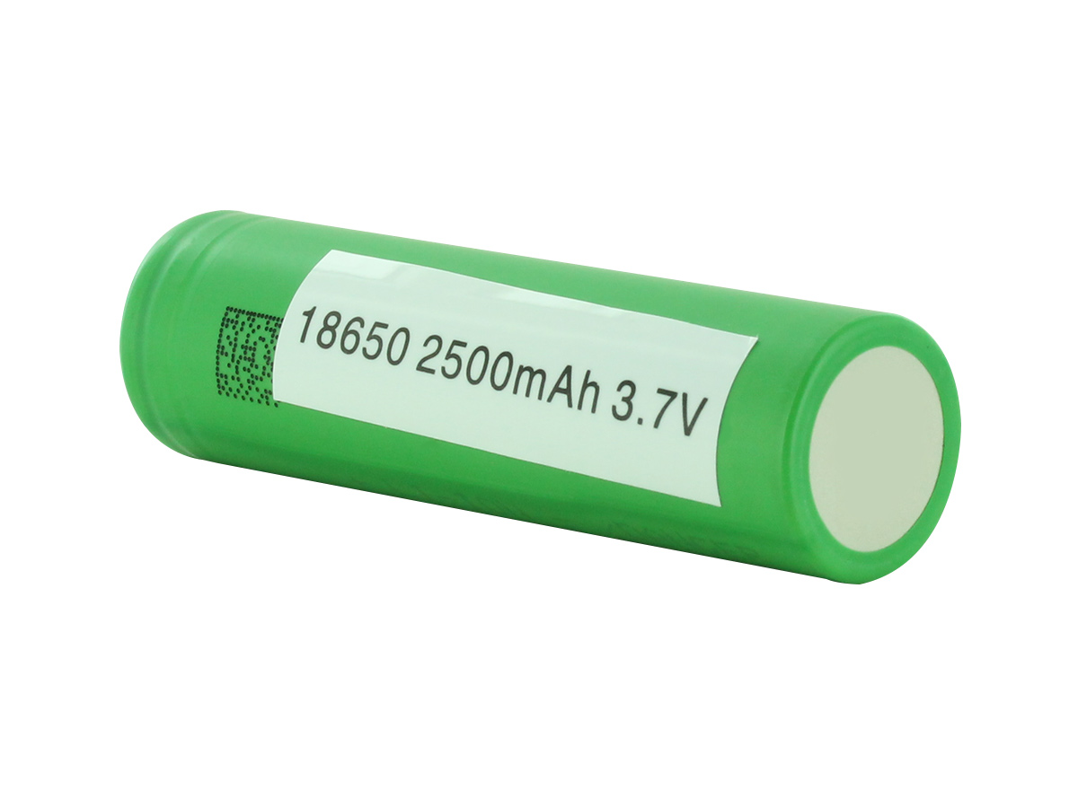 Sony - Murata VTC5A 18650 Battery US18650VTC5A Flat Top High Drain Green  IMR-Li-ion 3.7V Battery Safety Case Included
