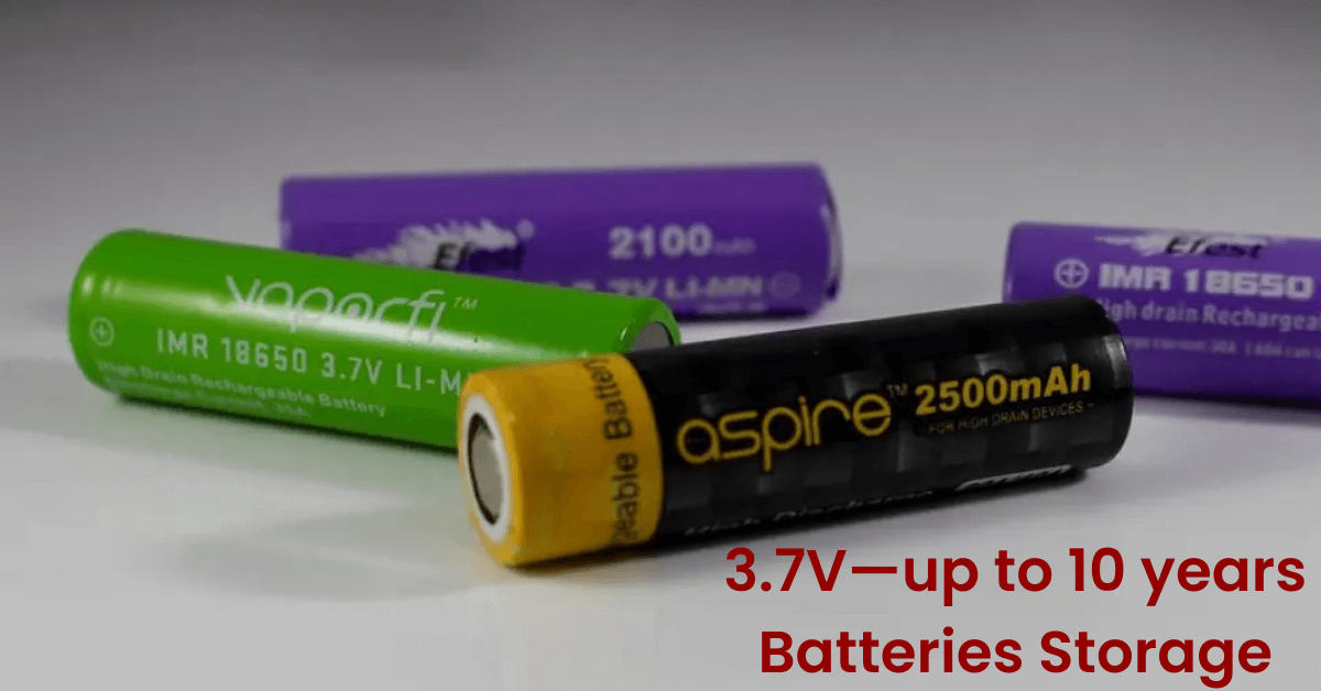How Long Do 18650 Batteries Last in Storage